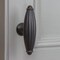 Gliderite Hardware 2-1/2 in. Oil Rubbed Bronze Fluted Cabinet T-Knob - 4047-ORB, 5PK 4047-ORB-5 - alternate 3